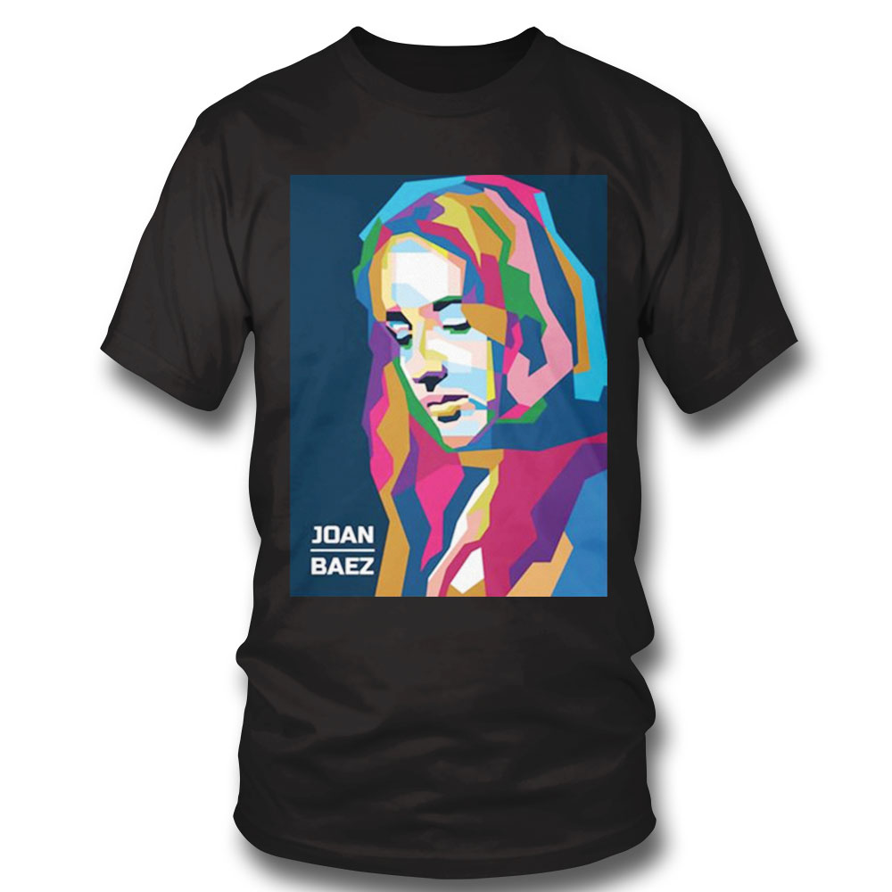 Abstract Geometric Joan Baez Shirt Hoodie, Long Sleeve, Tank Top