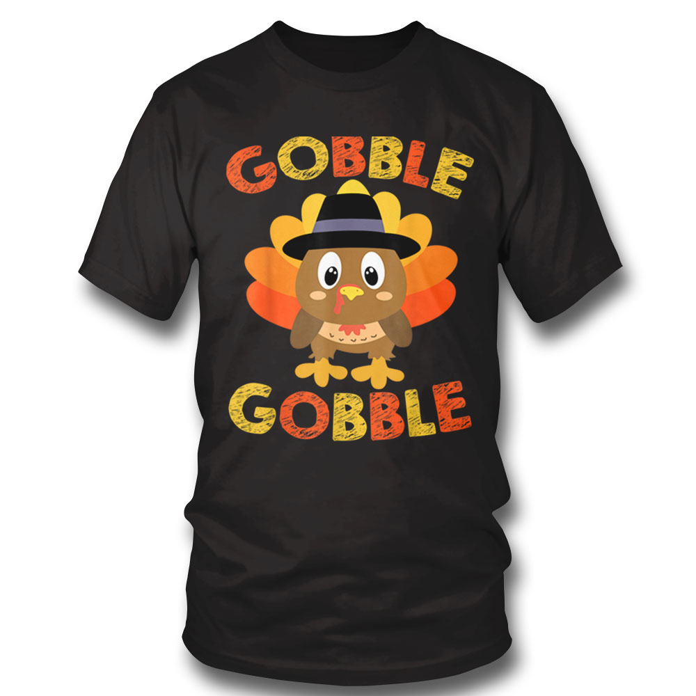 Awesome Gobble Gobble Shirt Funny Turkey Pilgrim Lovers Gift T-shirt Sweatshirt, Tank Top, Ladies Tee