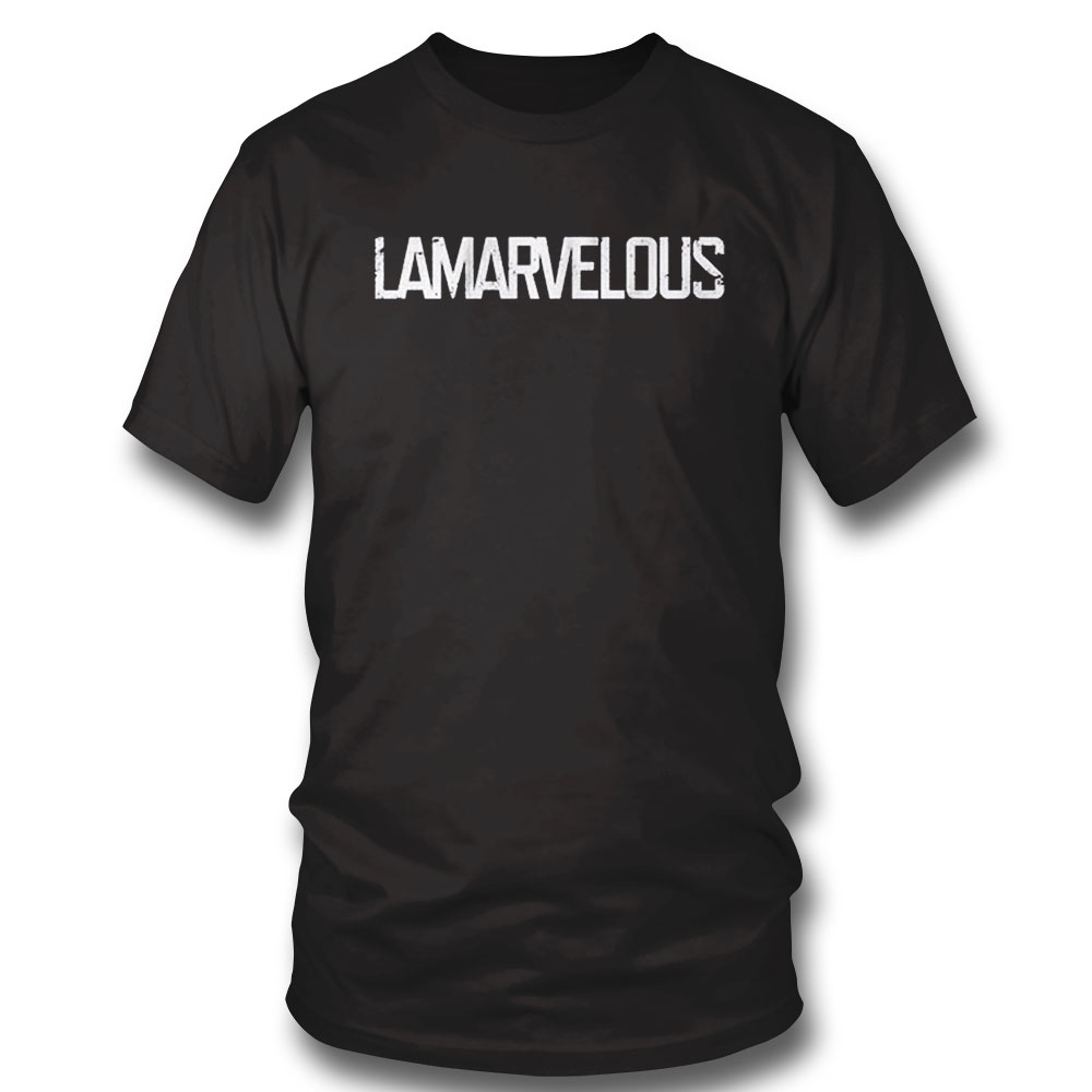 Baltimore Ravens Lamar Jackson Lamarvelous Shirt Long Sleeve, Ladies Tee