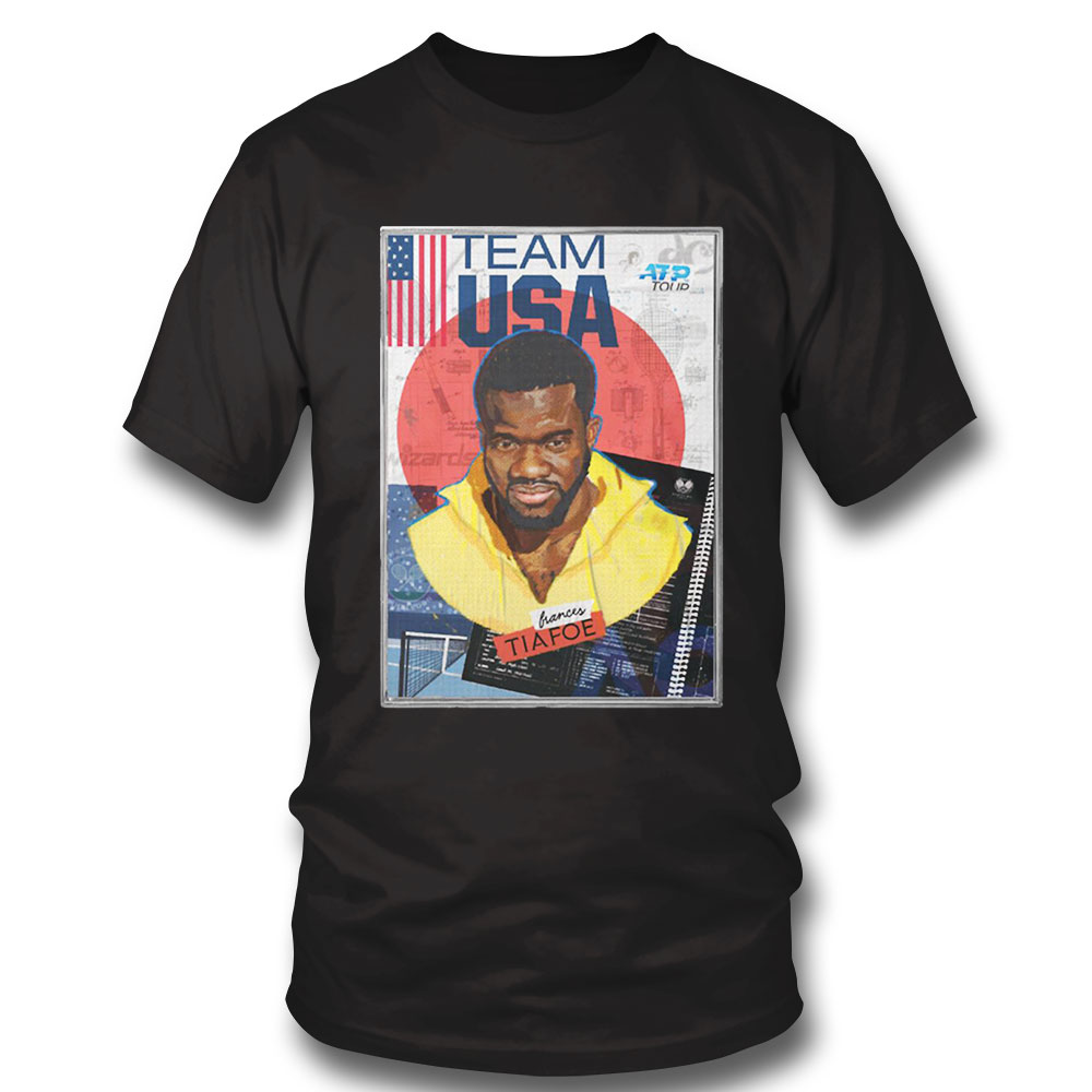 Frances Tiafoe Team Usa Shirt Hoodie, Long Sleeve, Tank Top