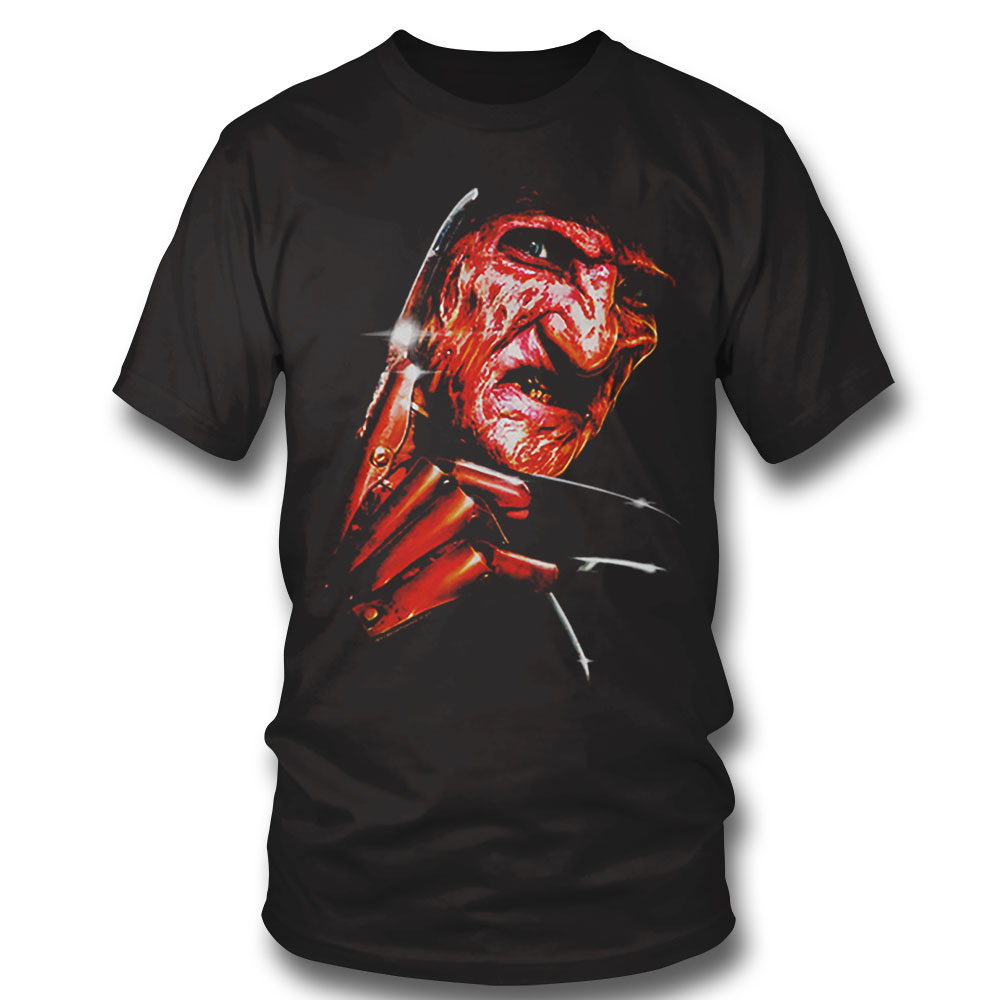 Freddy Close Up Nightmare On Elm Street T Shirt