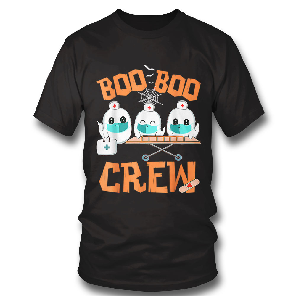 Ghost Doctor Paramedic Emt Nurse Halloween Boo Boo Crew T Shirt Hoodie, Long Sleeve, Tank Top