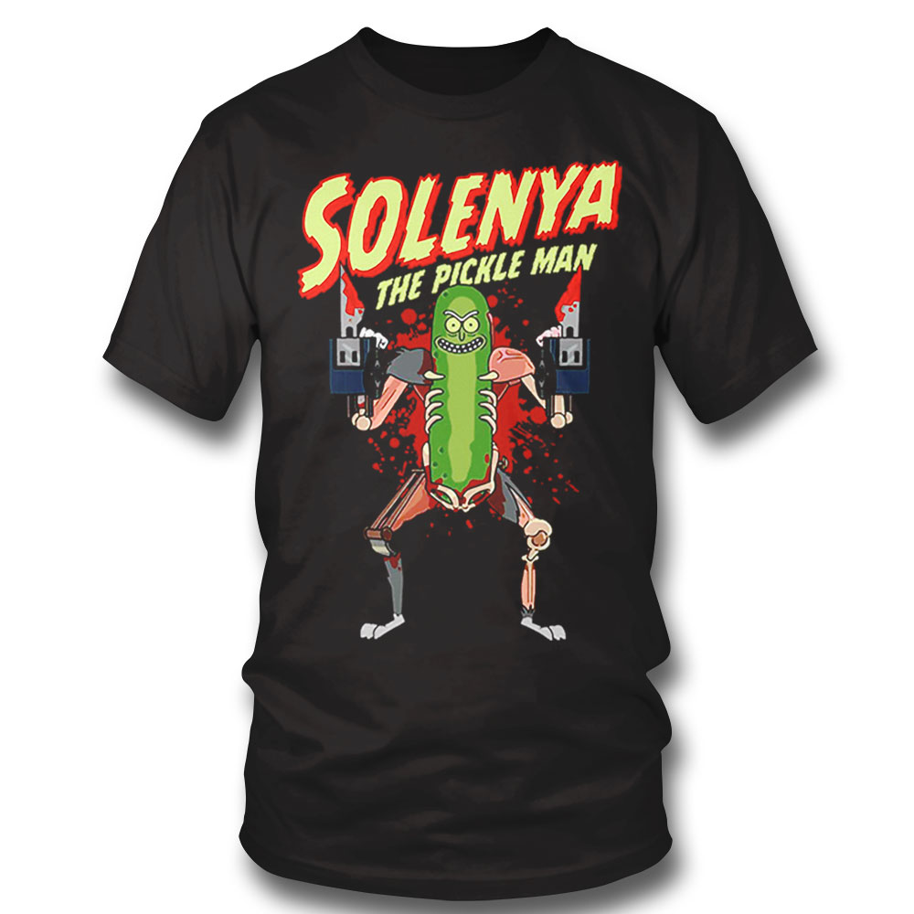 Great Man Solenya The Pickle Man Rick And Morty Shirt