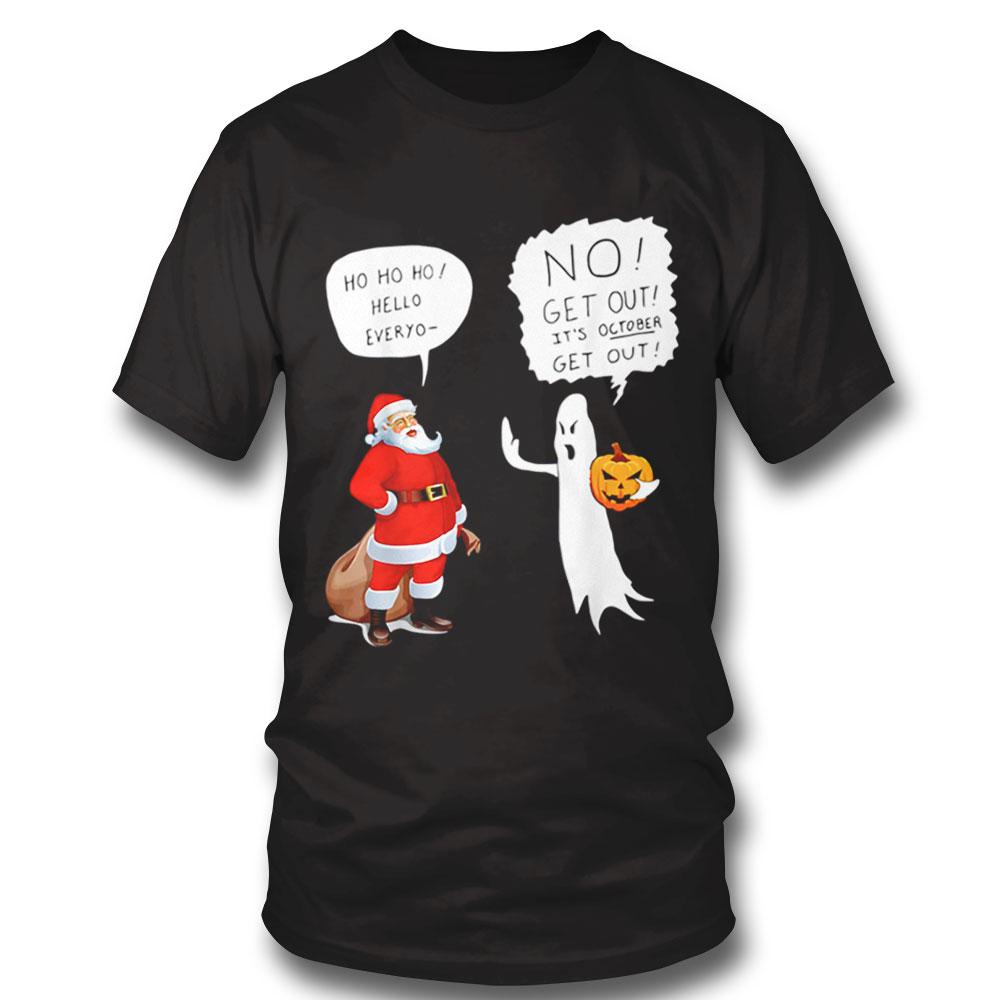 Halloween Pumpkin Christmas Santa Shirt Hoodie, Long Sleeve, Tank Top