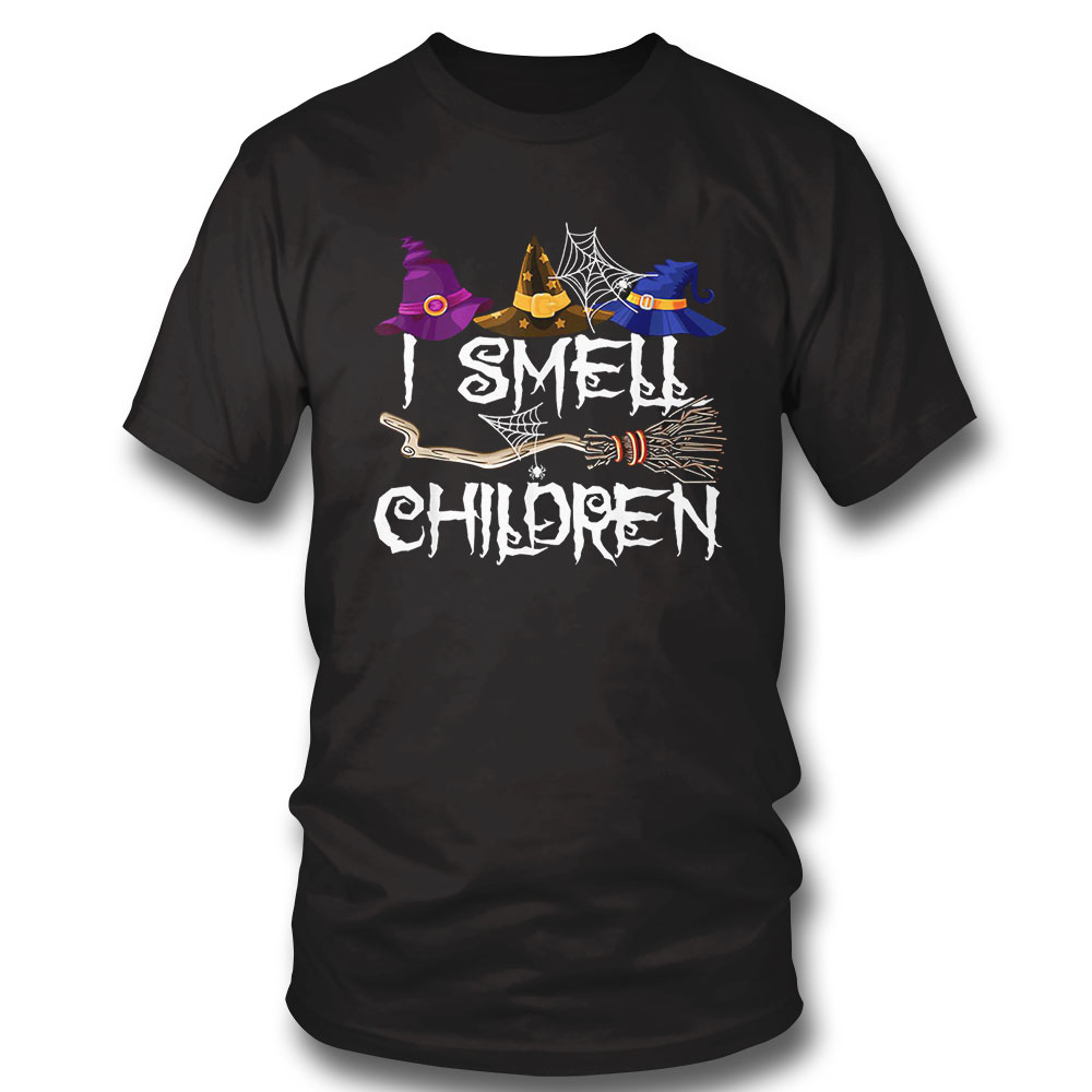 I Smell Children Costume Funny Halloween T-shirt Long Sleeve, Ladies Tee