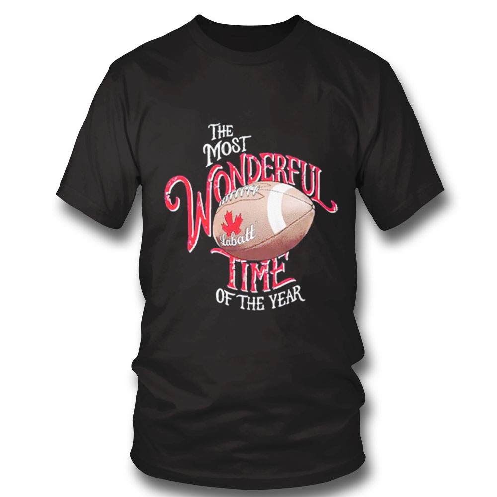 Labatt The Most Wonderful Time Of The Year Shirt Long Sleeve, Ladies Tee