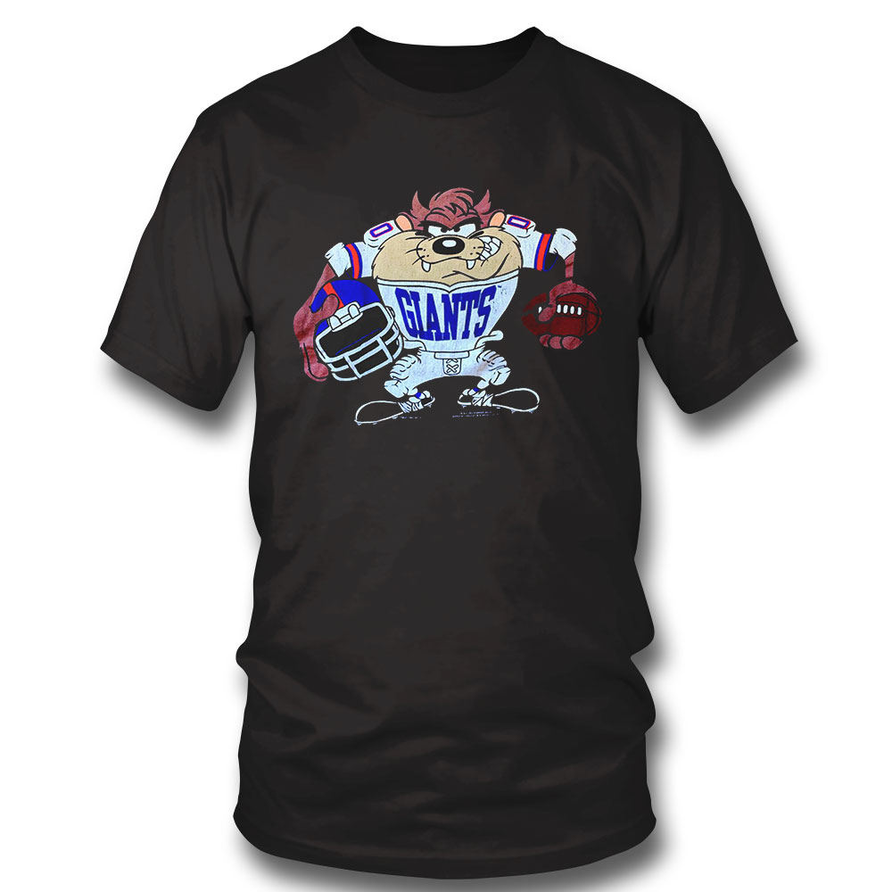 Looney Tunes Taz 1993 Player New York Giants T-shirt Sweatshirt, Tank Top, Ladies Tee