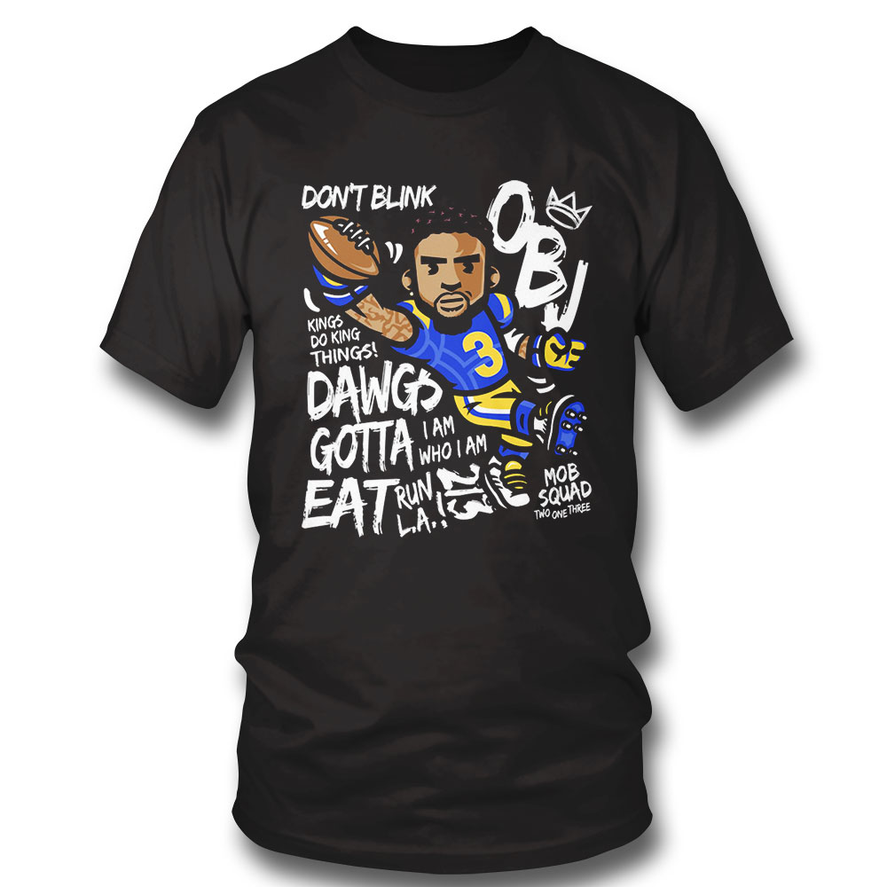 Los Angeles Rams T-shirt King Odell Essential Long Sleeve, Ladies Tee