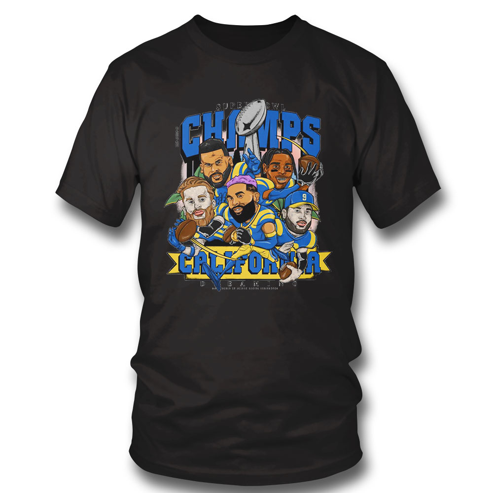 Los Angeles Rams T-shirt La Rams Super Bowl Championship Long Sleeve, Ladies Tee