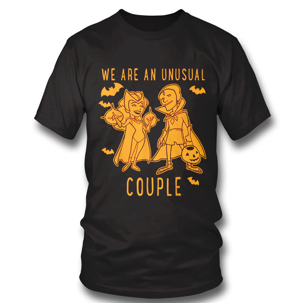 Marvel Wandavision Halloween An Unusual Couple Portrait Shirt