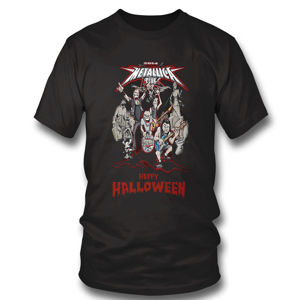 Metallica Halloween Shirt Metallica Club Happy Halloween