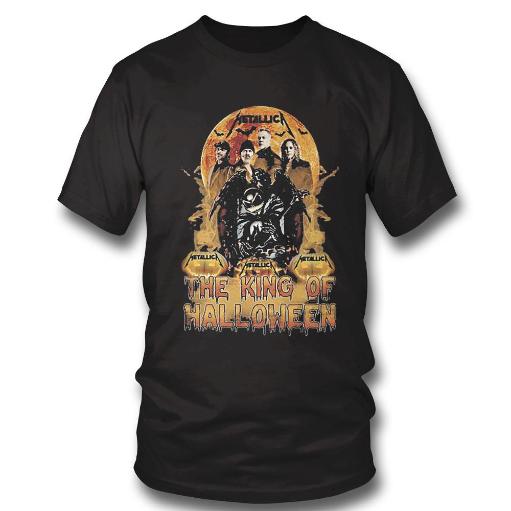 Metallica Halloween Shirt Metallica The King Of Halloween 2022 Long Sleeve, Ladies Tee