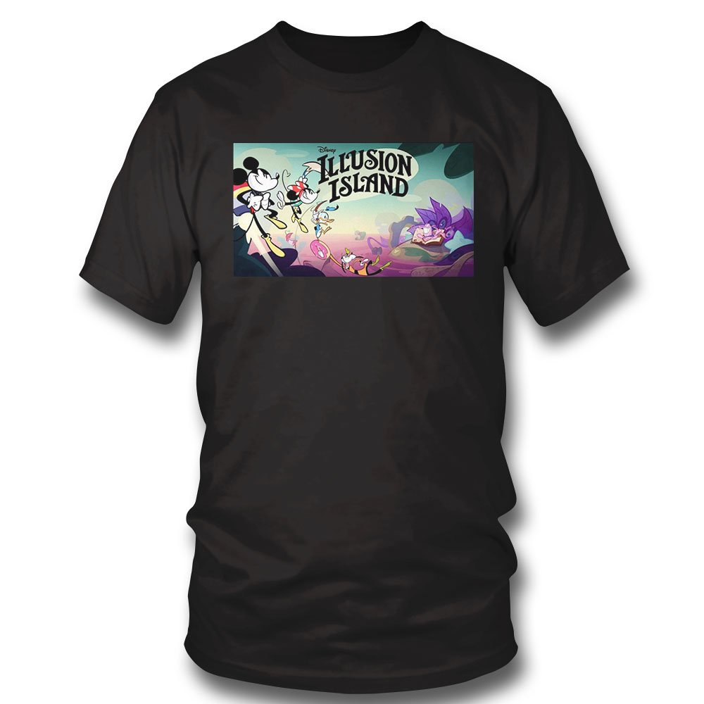 Mickey And Friends In Disney Illusion Island T-shirt Hoodie, Long Sleeve, Tank Top
