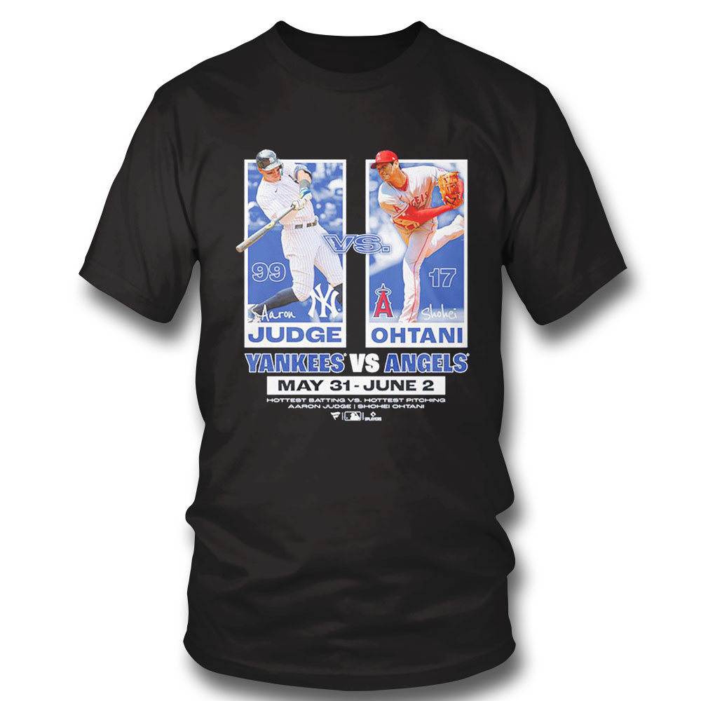 Mlb Aaron Judge Vs Shohei Ohtani Mvp Shirt