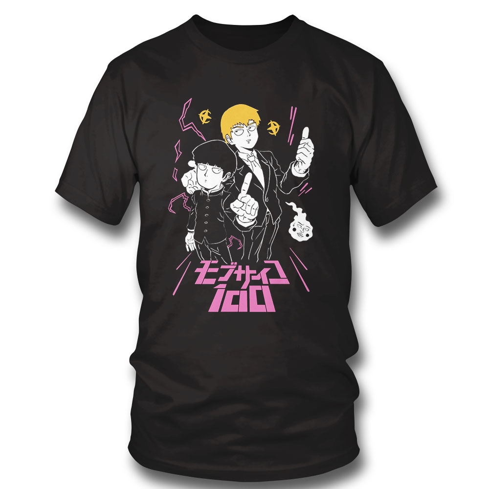 Reigen Mob Psycho 100 Shigeo T-shirt Hoodie, Long Sleeve, Tank Top