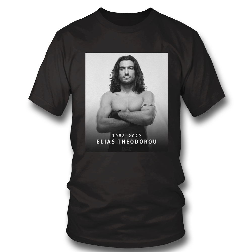 Rip Elias Theodorou 1988 – 2022 T-shirt Sweatshirt, Tank Top, Ladies Tee