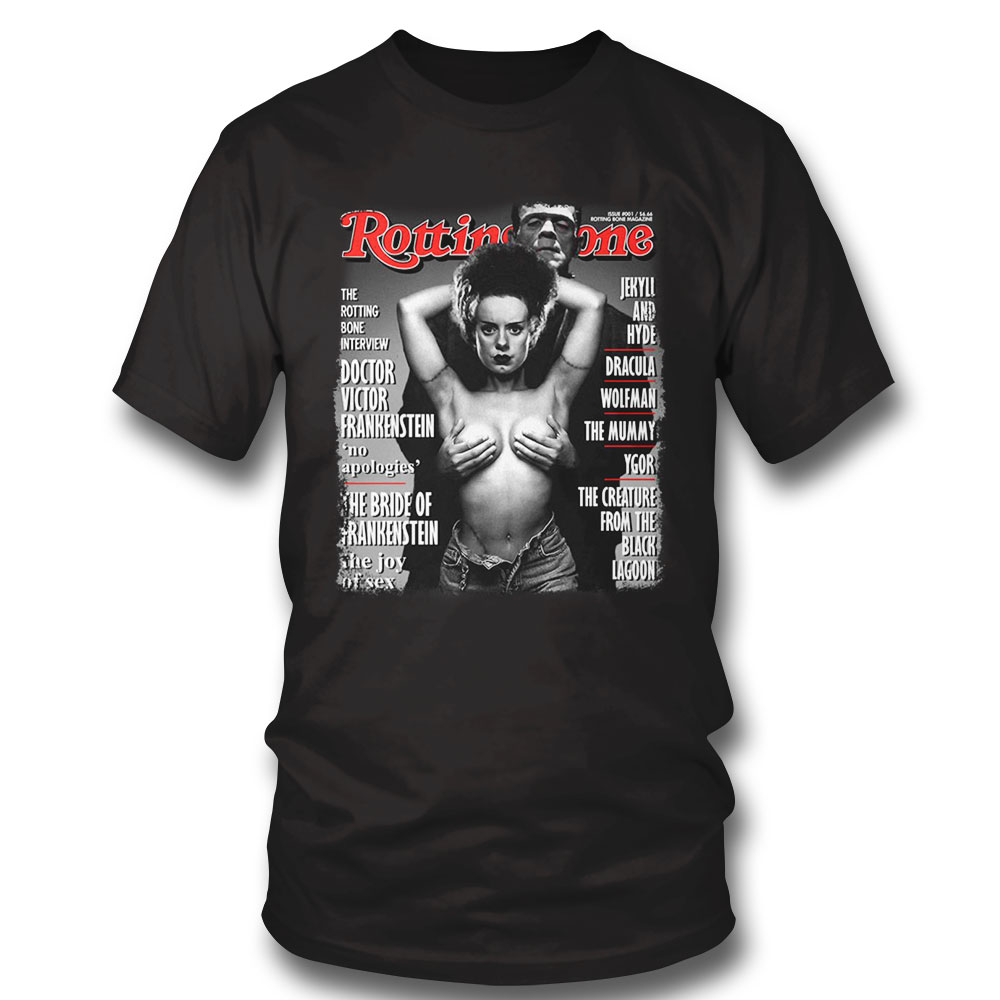 Rotting Bone Issue 001 The Bride If Frankenstein The Joy Of Sex T-shirt Long Sleeve, Ladies Tee