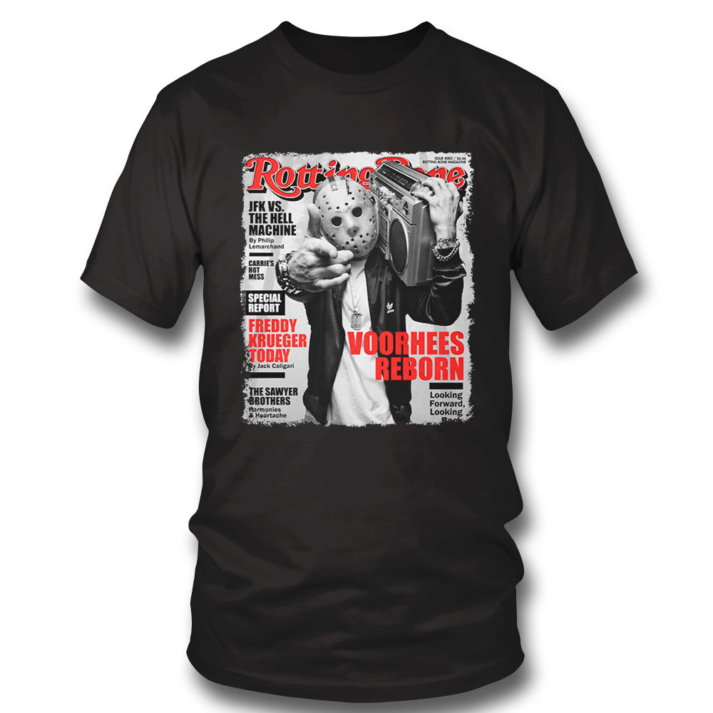 Rotting Bone Issue 002 Voorhees Reborn Halloween T-shirt Hoodie, Long Sleeve, Tank Top