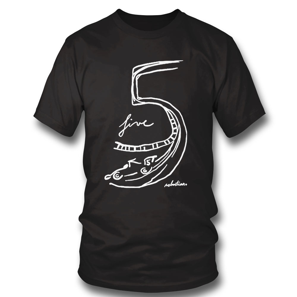 Sebastian Vettel Five 5 Signature Shirt Sweatshirt, Tank Top, Ladies Tee
