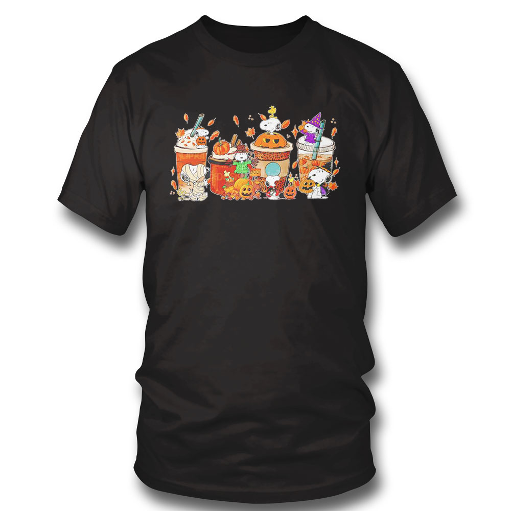 Snoop Fall Coffee The Dog Autumn Maple Leaves T-shirt Hoodie, Long Sleeve, Tank Top