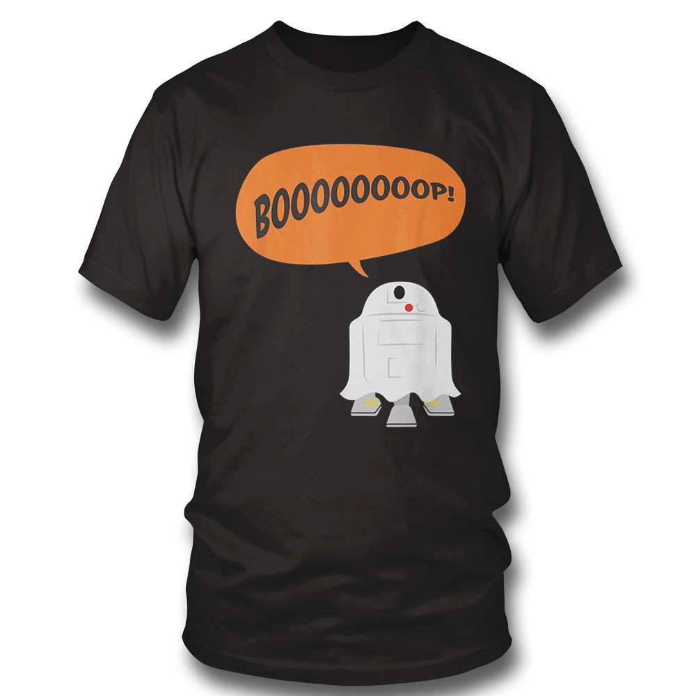 Star Wars R2 D2 Ghost Costume Halloween Shirt Long Sleeve, Ladies Tee