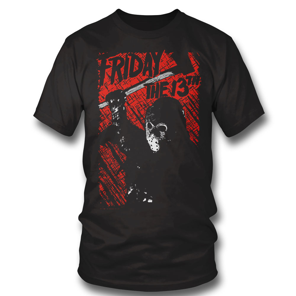 Swinging Ax Friday The 13th T Shirt