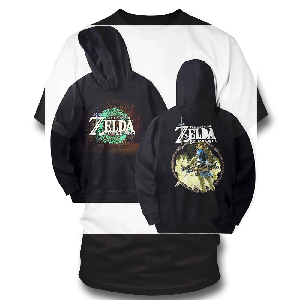 The Legend Of Zelda Tears Of The Kingdom Breath Of The Wild Shirt
