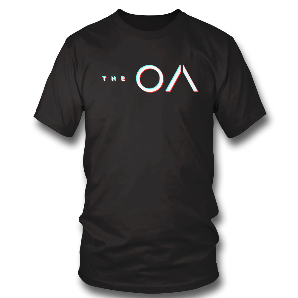 The Oa Glitch Blur Series Title T-shirt Long Sleeve, Ladies Tee