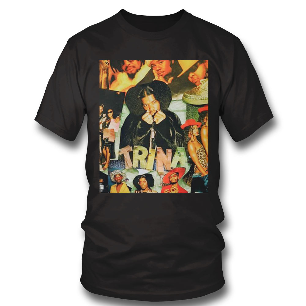 Trina Graphic Smino Rapper Shirt Long Sleeve, Ladies Tee