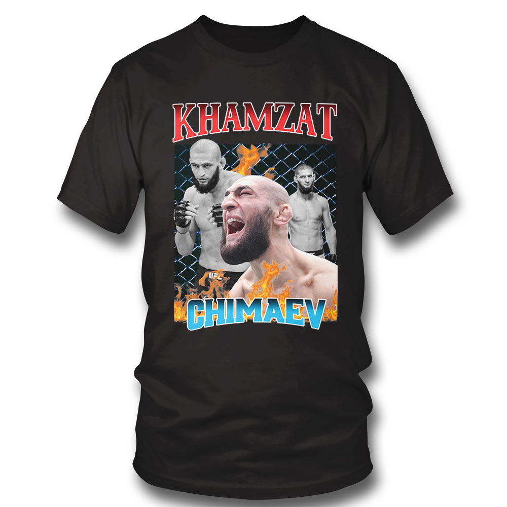Vintgae Borz Khamzat Chimaev T-shirt Hoodie, Long Sleeve, Tank Top