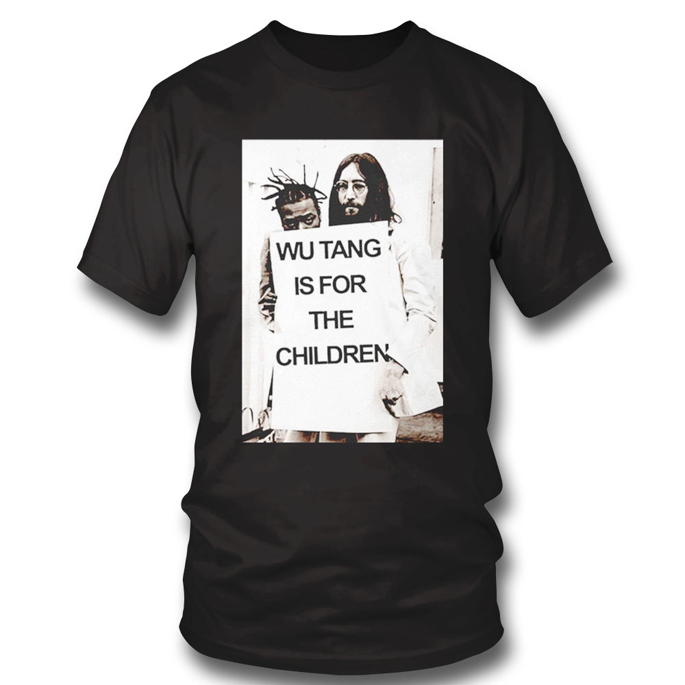 Wu Tang Is For The Children John Lennon Shirt Sweatshirt, Tank Top, Ladies Tee