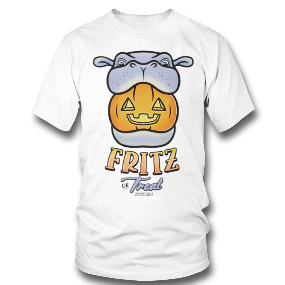 Cincinnati Hippo Fritz Or Treat Shirt Sweatshirt, Tank Top, Ladies Tee Cincinnati Hippo Fritz Or Treat Shirt Sweatshirt, Tank Top, Ladies Tee