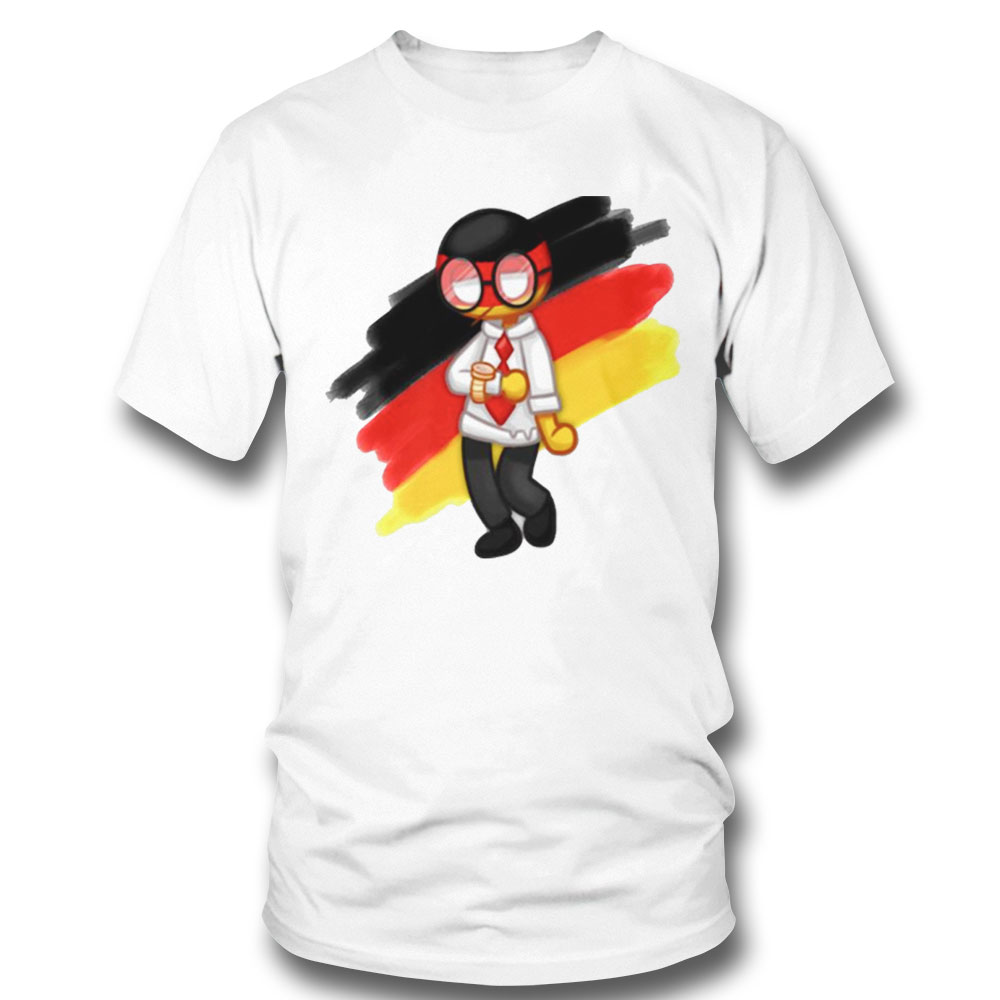 Countryhuman Chibi German Political Shirt Hoodie, Long Sleeve, Tank Top