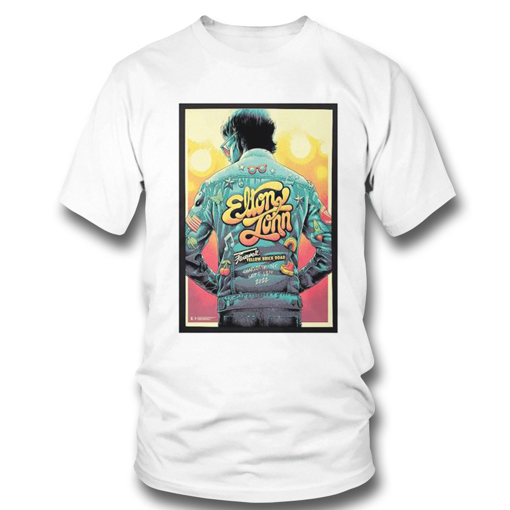 Elton John Tour Charlotte Nc September 18 2022 Shirt Hoodie, Long Sleeve, Tank Top