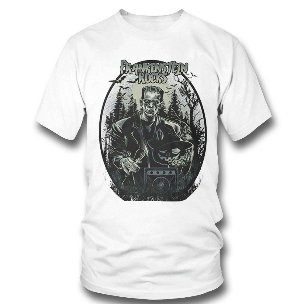 Frankenstein Rocks Halloween Shirt