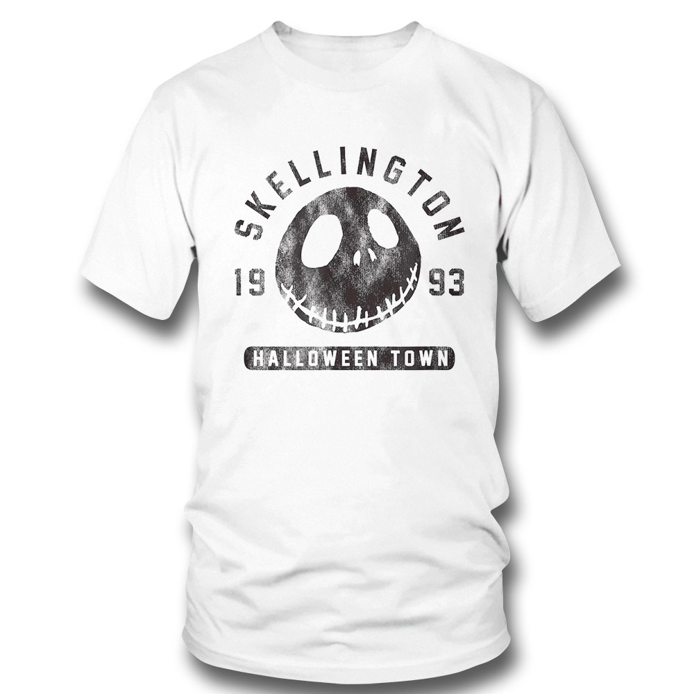 Jack Athletics Nightmare Before Christmas Skellington 1993 Town Halloween Shirt Hoodie, Long Sleeve, Tank Top