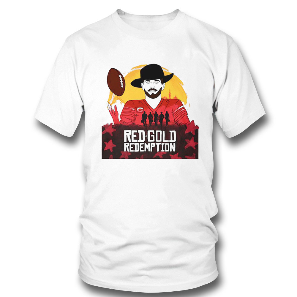 Jimmy G Red And Gold Redemption Shirt Jimmy G Red And Gold Redemption Shirt
