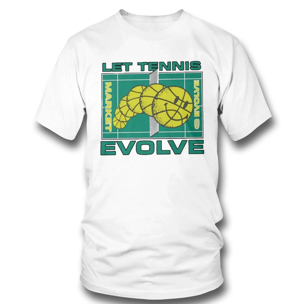 Let Tennis Evolve Shirt Long Sleeve, Ladies Tee