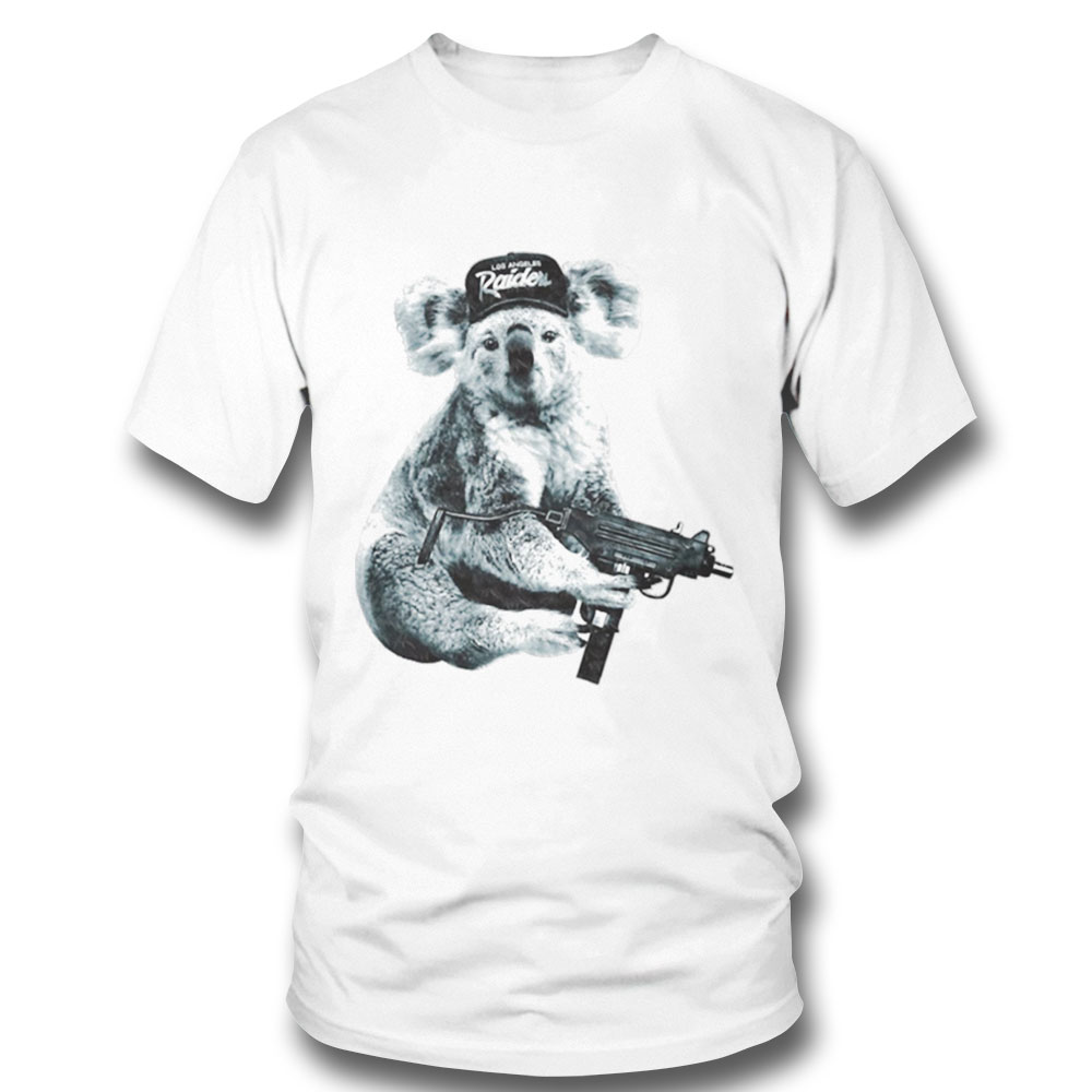 Los Angeles Raiders Uzi Does It Cool Koala Shirt Hoodie, Long Sleeve, Tank Top