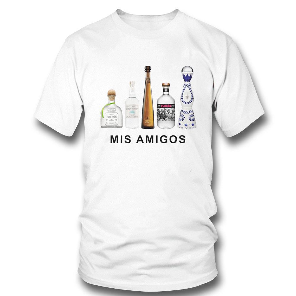 Mis Amigos Tequila Sweatshirt Sweatshirt, Tank Top, Ladies Tee