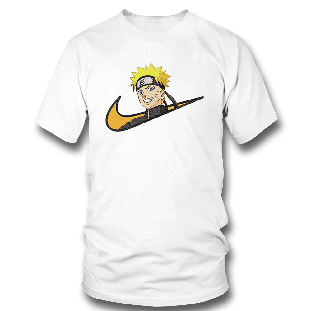 Naruto Uzumaki Logo Nike Naruto Shirt Long Sleeve, Ladies Tee