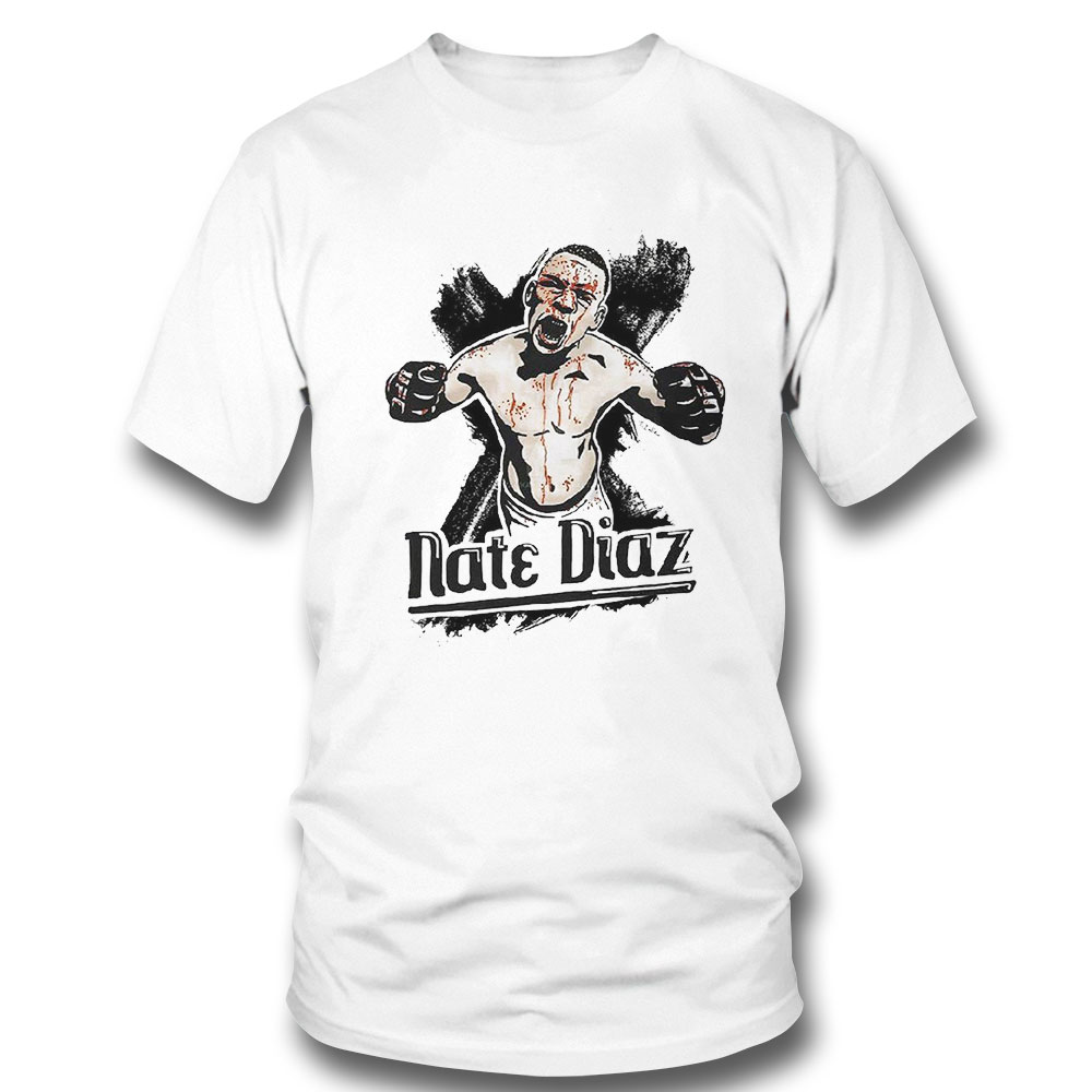 Nate Diaz T Shirt Ufc Champion Retro Graphic