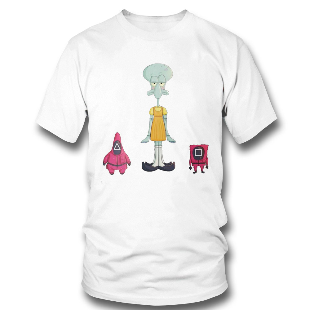 Red Light Green Light Spongebob Squarepants Squidward And Friends Game Squid Game Unisex T-shirt