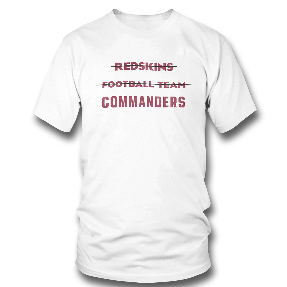 Redskins Football Team Commanders Shirt