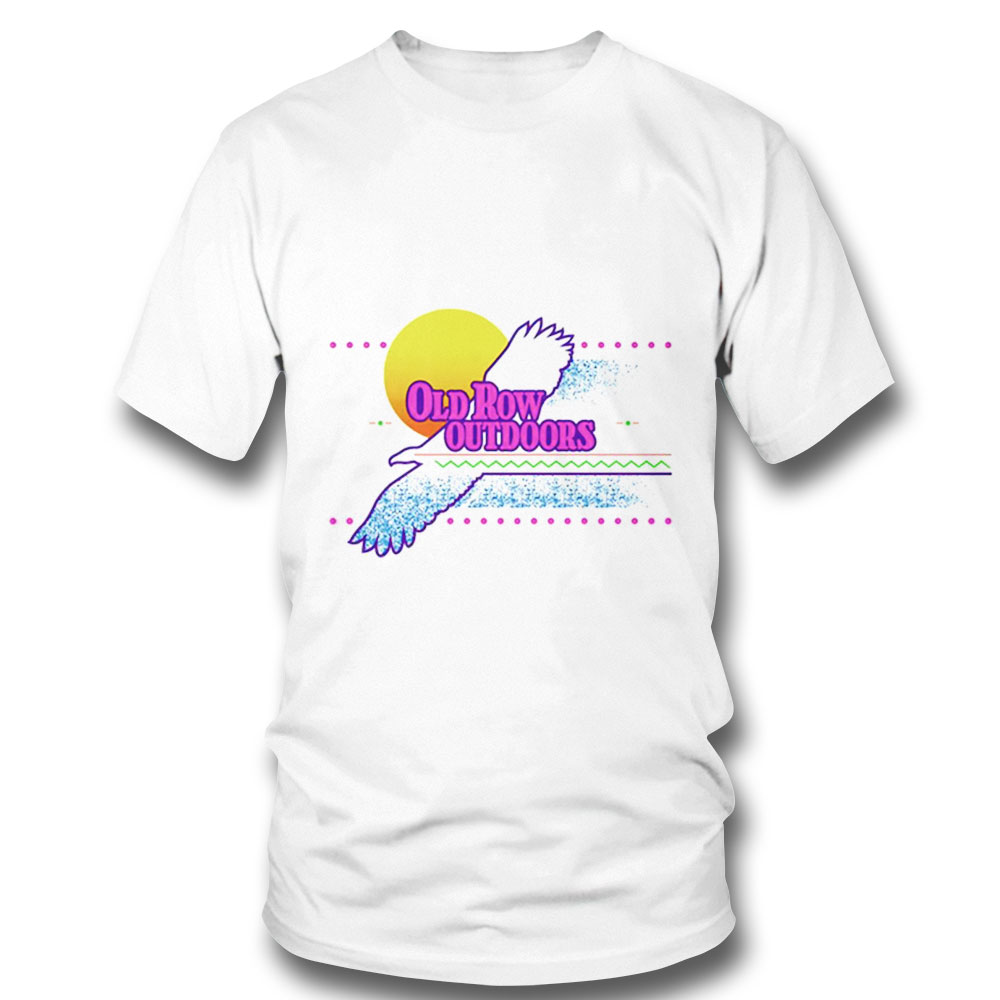 Retro Eagle Pigment Dyed Shirt Hoodie, Long Sleeve, Tank Top