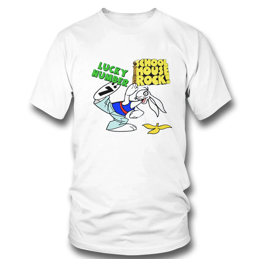 Schoolhouse Rock Lucky Number Seven T-shirt Hoodie, Long Sleeve, Tank Top