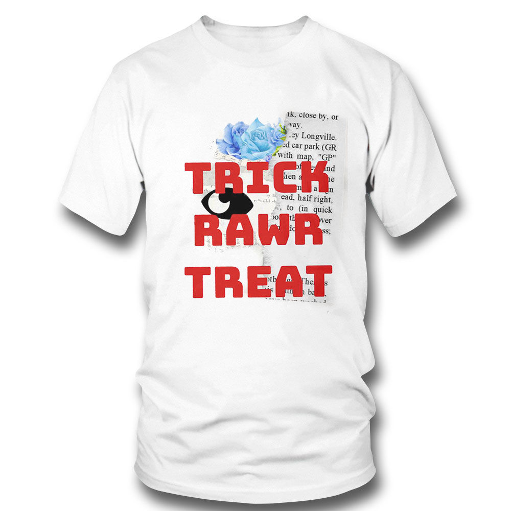 Trick Rawr Treat Halloween Dinosaur T Rex Mummy Unisex T-shirt Sweatshirt, Tank Top, Ladies Tee