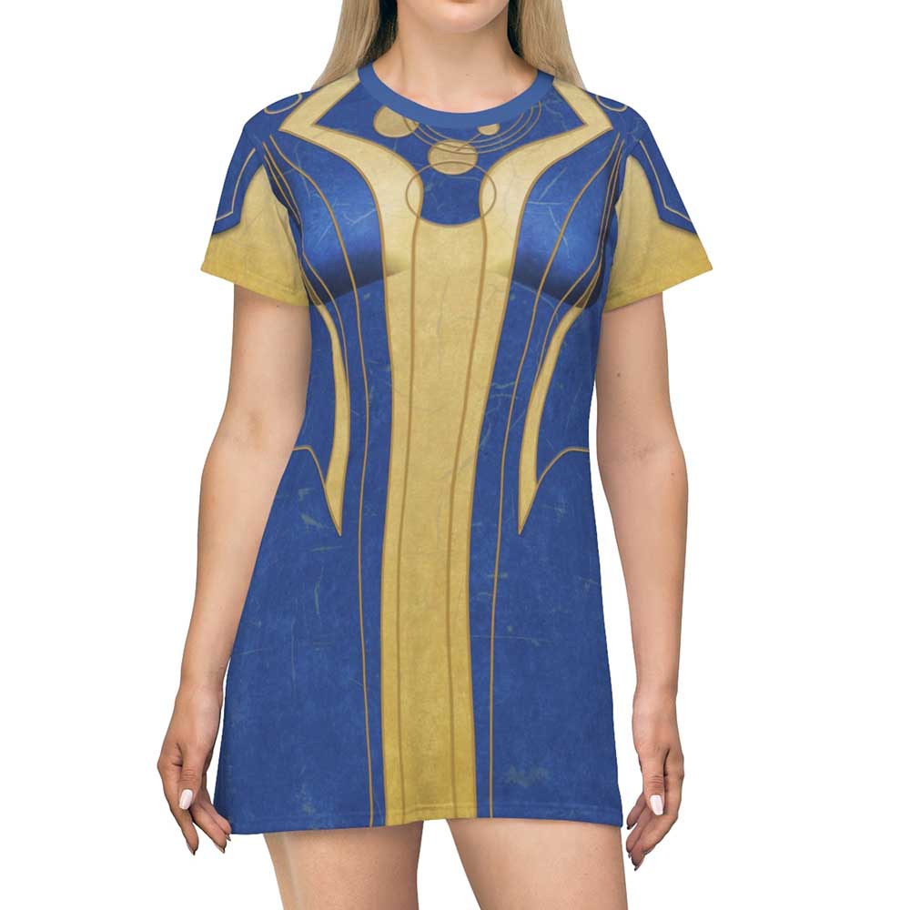 Ajak Dress Costume Eternals Halloween Cosplay