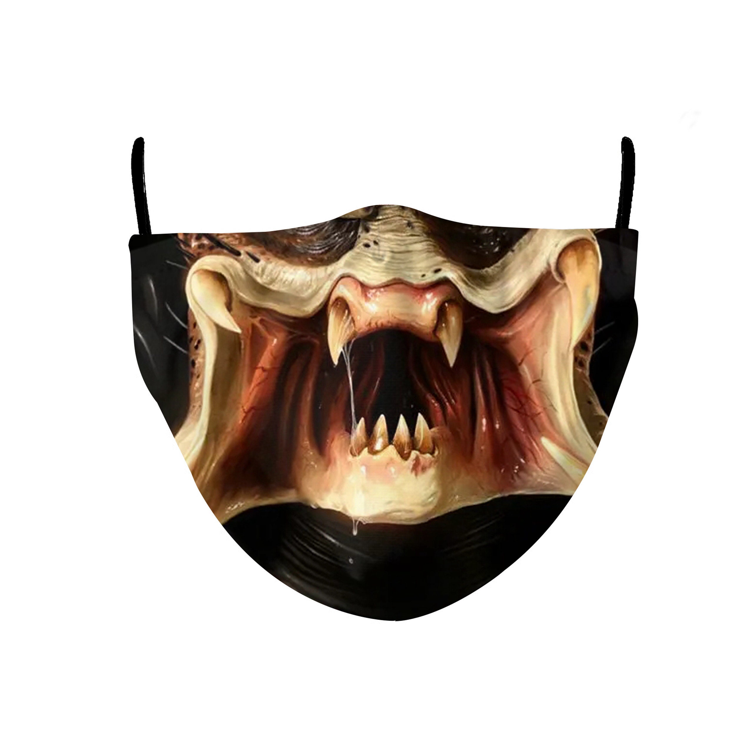 Alien Warrior Face Mask Halloween