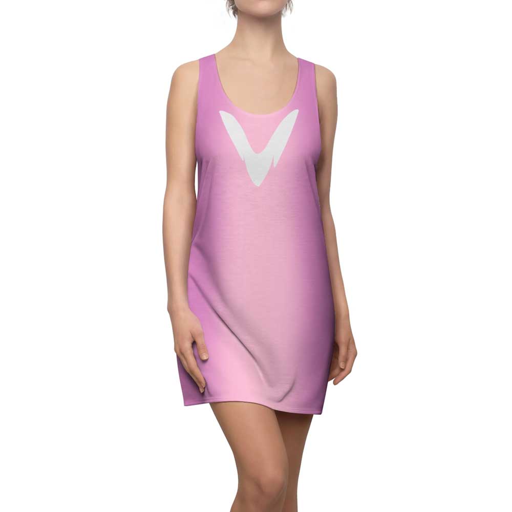 Angel Racerback Dress Costume Lilo Stitch Halloween Cosplay